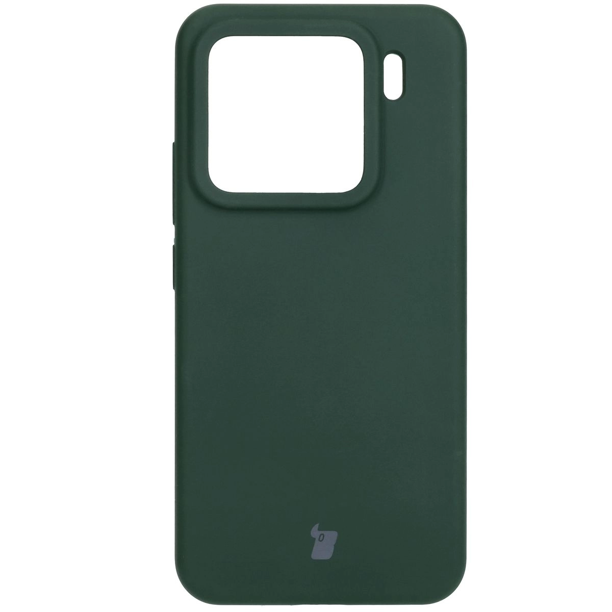 Etui Bizon Silikonowe Soft do Xiaomi 15 Ciemnozielony