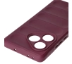 Etui Bizon Tur do Realme GT 6 / GT 6T / GT Neo 6 / GT Neo 6 SE Ciemnofioletowy