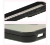 Etui Bizon Eclipse z MagSafe i podstawką do Galaxy S25/S24 Przydymione z czarną ramką