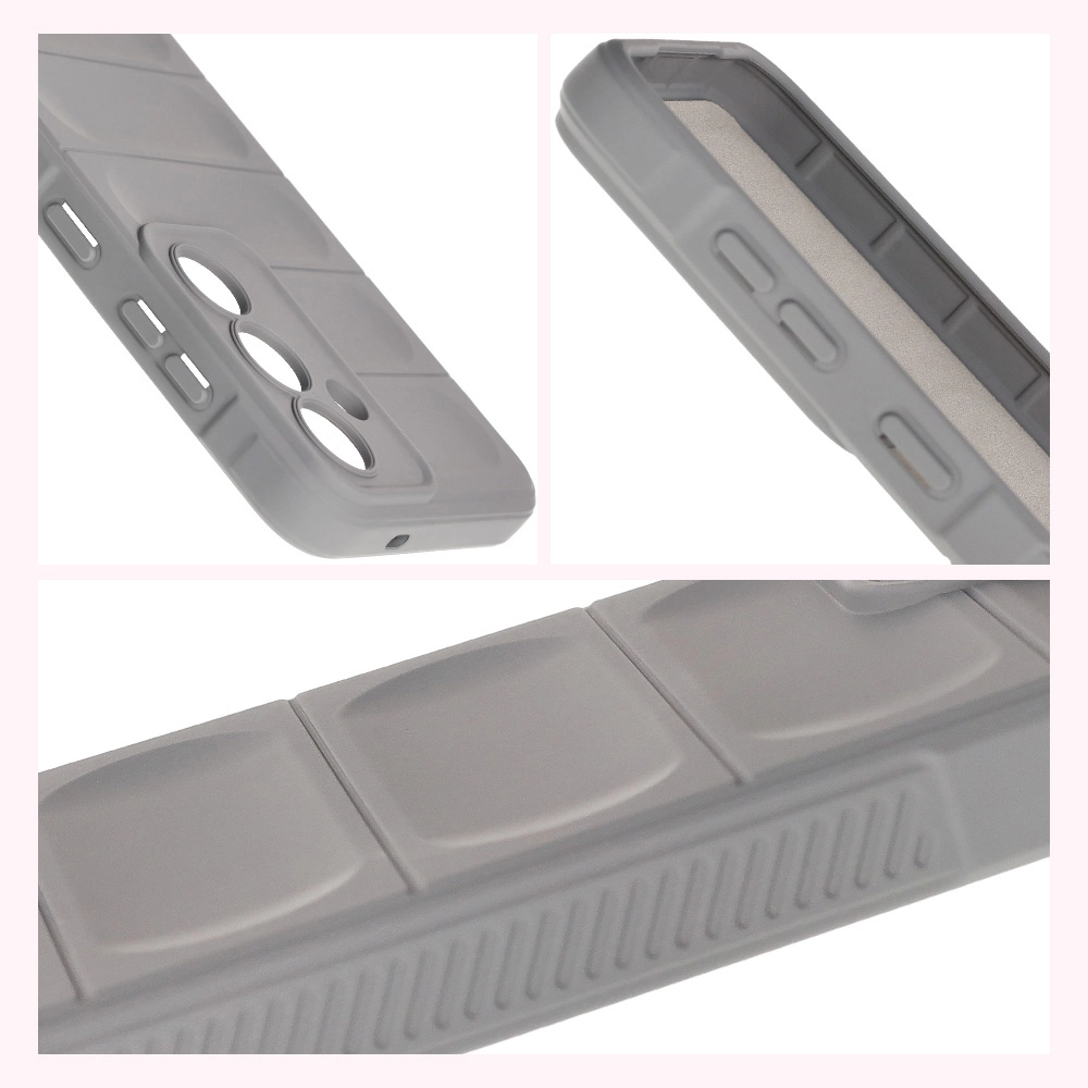Etui Bizon Tur do Galaxy S25 Plus Jasnoszary