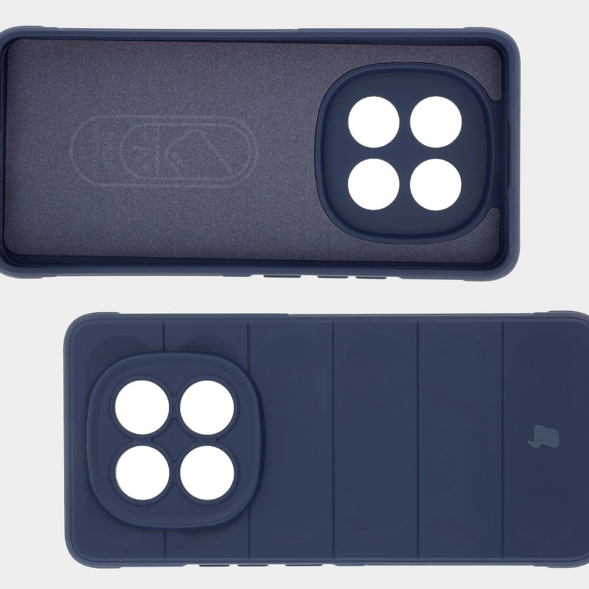 Etui Bizon Tur do Xiaomi Redmi Note 14 Pro Plus 5G Granatowy