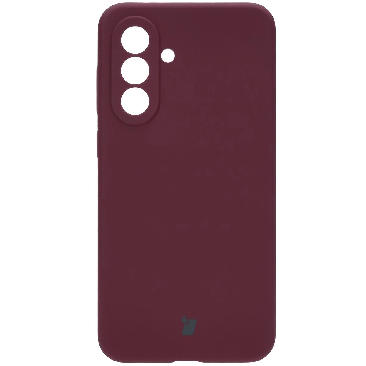 Etui Bizon Silikonowe Soft do Galaxy A36 5G Ciemno-fioletowy
