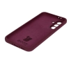 Etui Bizon Silikonowe Soft do Galaxy A36 5G Ciemno-fioletowy