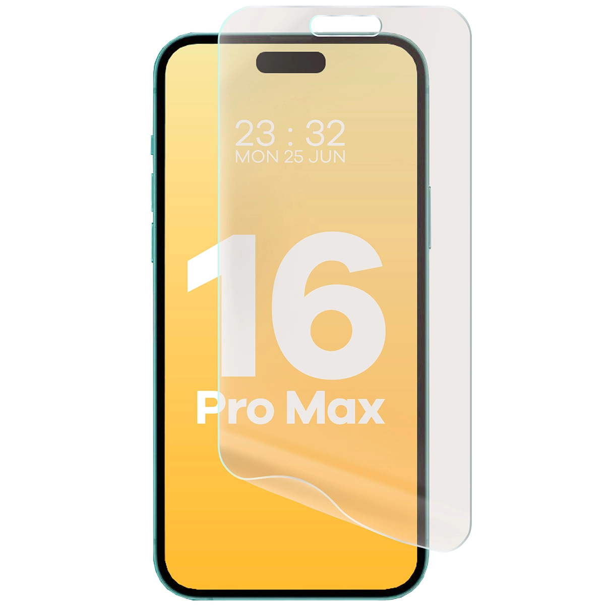 Folia ochronna Bizon matowa Film Sun do iPhone 16 Pro Max 2 sztuki