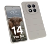 Etui Bizon Tur do Xiaomi Redmi Note 14 Pro 5G / Poco X7 Jasnoszary