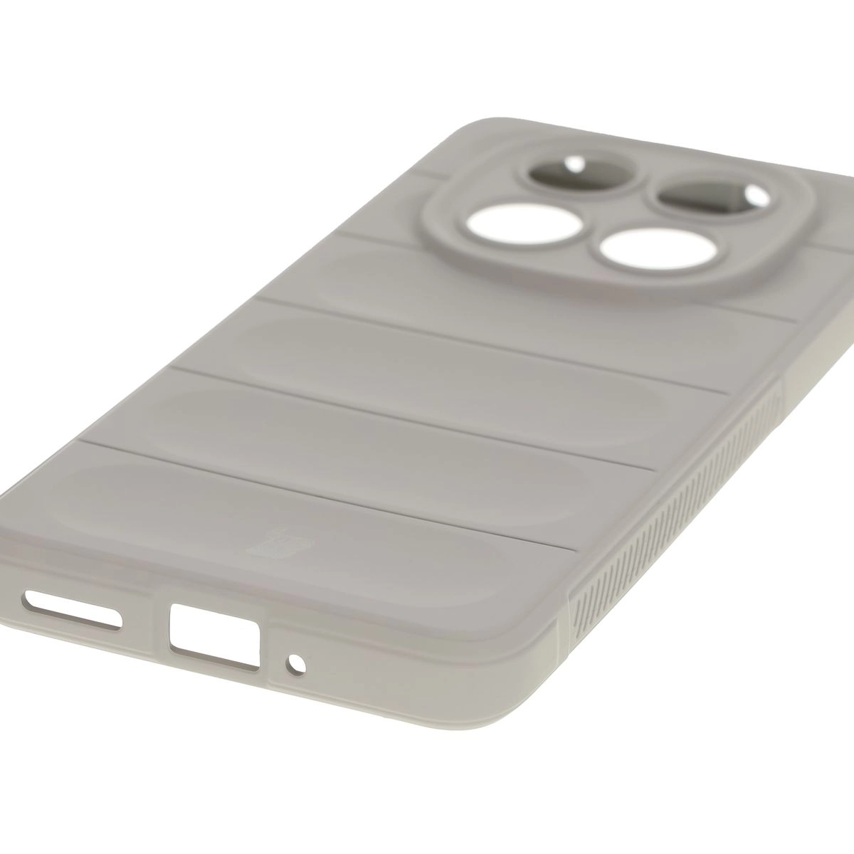 Etui Bizon Tur do Xiaomi Redmi Note 14 Pro 5G / Poco X7 Jasnoszary