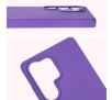 Etui Bizon Silikonowe Soft do Galaxy S25 Ultra Fioletowy