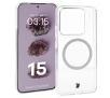 Etui Bizon CrystalO z MagSafe do Xiaomi 15 Przezroczyste