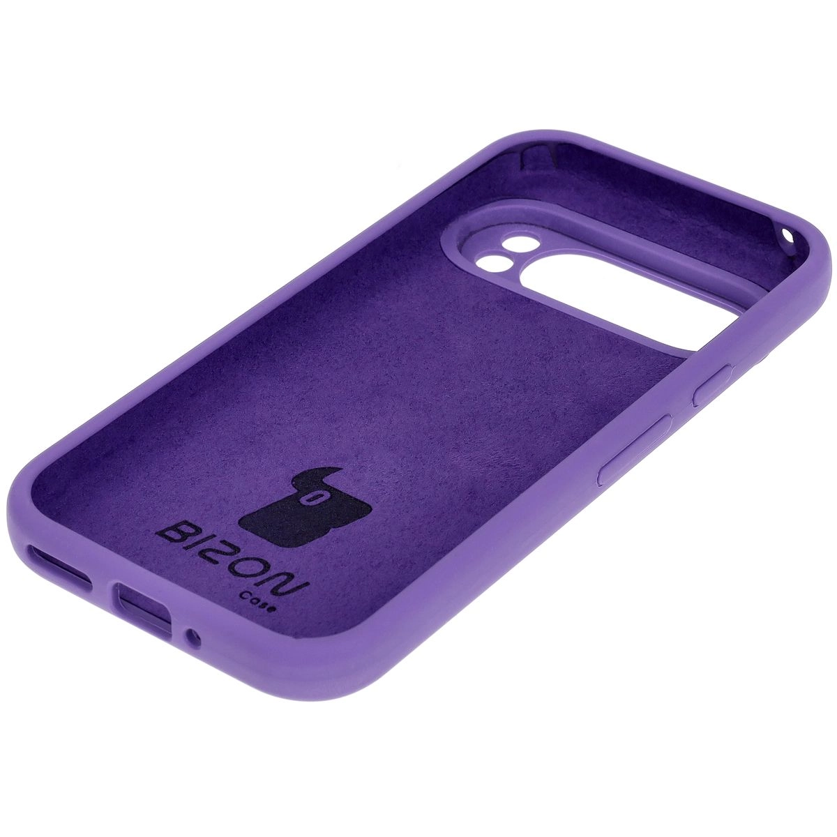 Etui Bizon Silikonowe Soft do Google Pixel 9 Pro Fioletowy