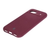 Etui Bizon Silikonowe Soft do Google Pixel 8a Ciemno-fioletowy