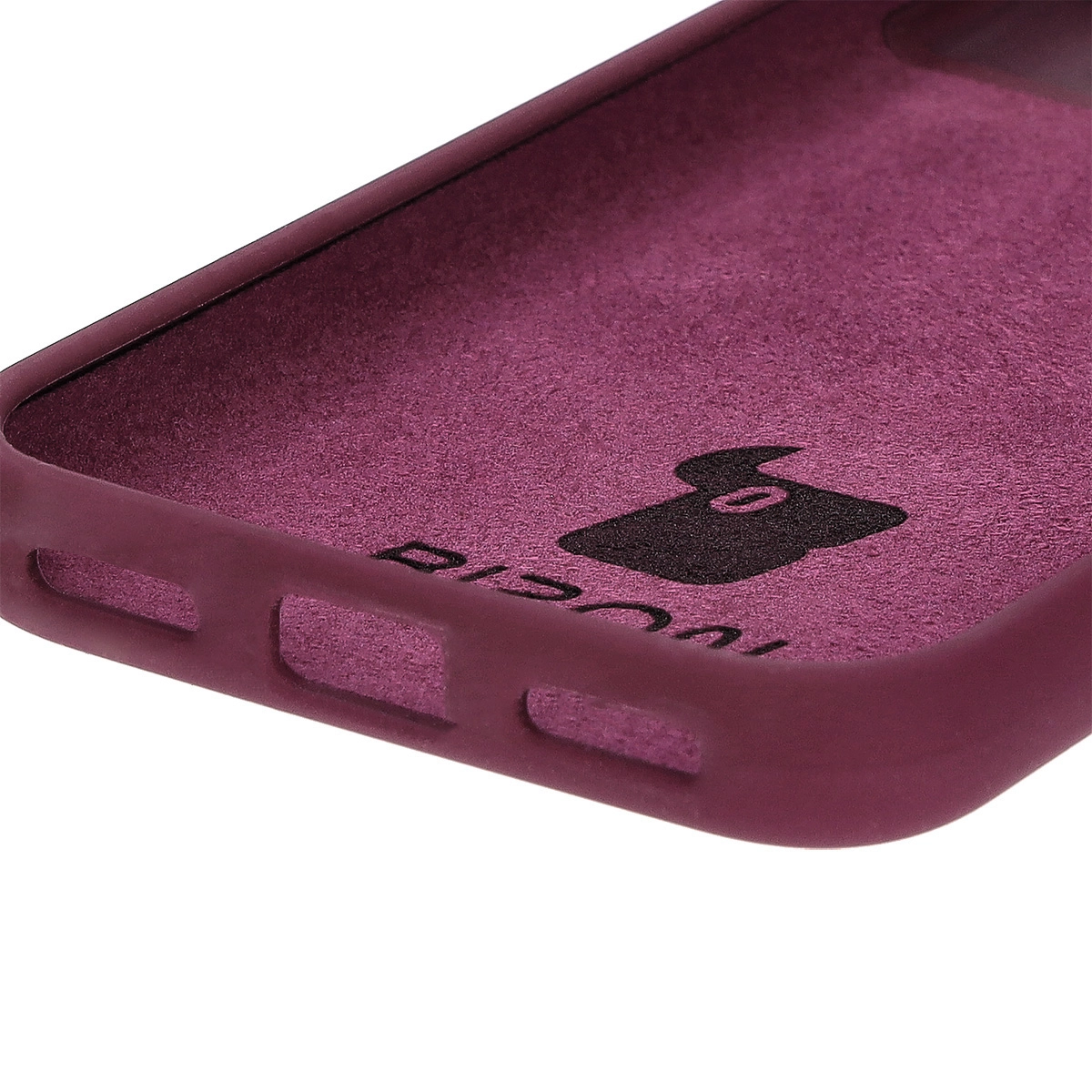 Etui Bizon Silikonowe Soft do Google Pixel 8a Ciemno-fioletowy