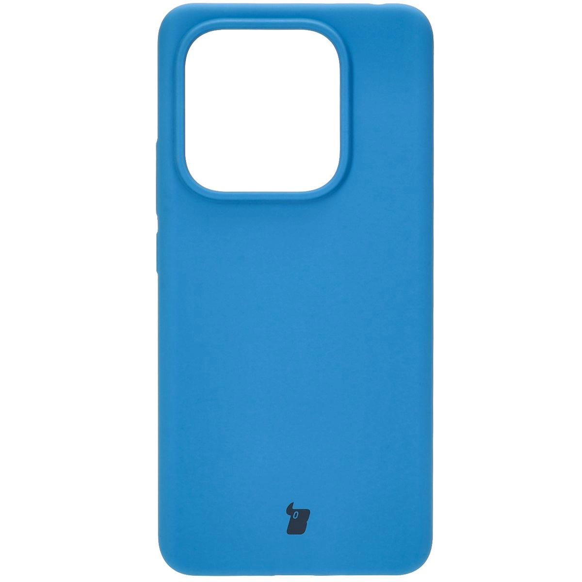 Etui Bizon Silikonowe Soft do Xiaomi Redmi Note 14 5G Niebieski