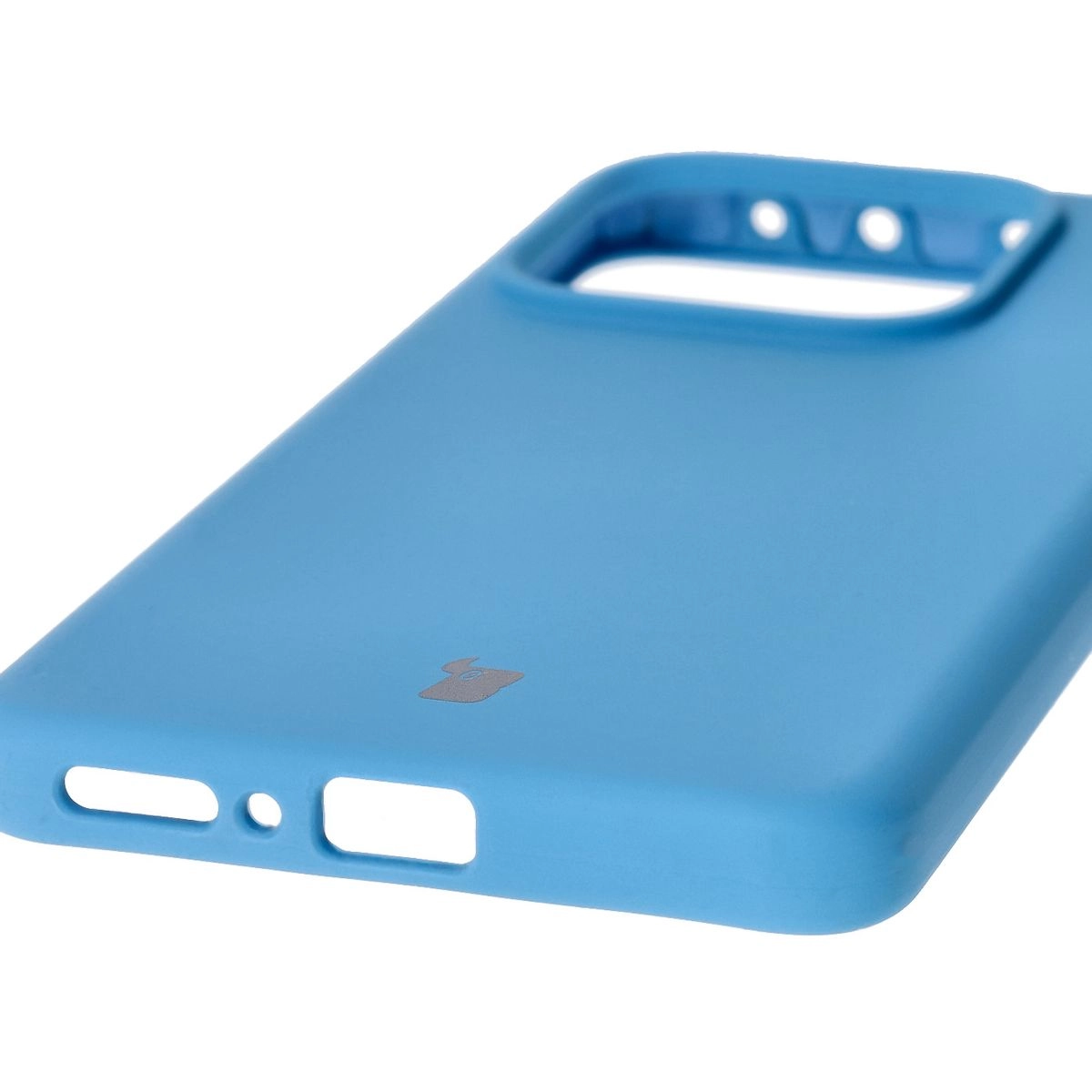 Etui Bizon Silikonowe Soft do Xiaomi Redmi Note 14 5G Niebieski