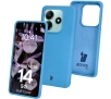 Etui Bizon Silikonowe Soft do Xiaomi Redmi Note 14 5G Niebieski