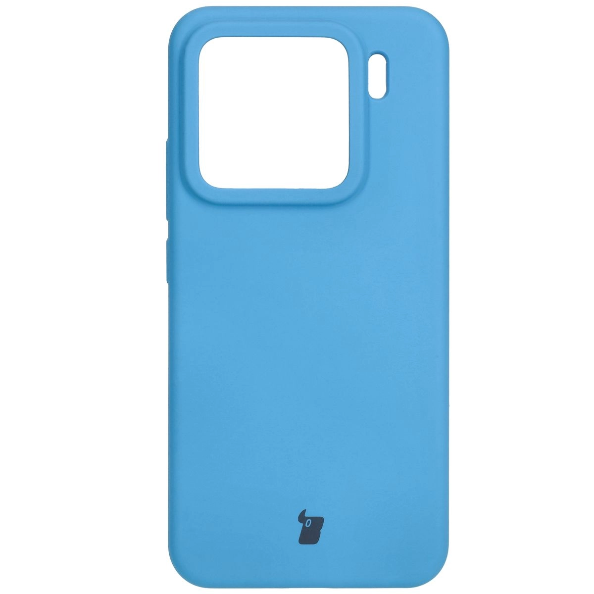 Etui Bizon Silikonowe Soft do Xiaomi 15 Niebieski