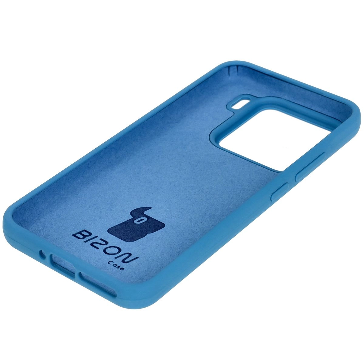 Etui Bizon Silikonowe Soft do Xiaomi 15 Niebieski