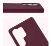 Etui Bizon Silikonowe Soft do Galaxy S25 Ultra Ciemno-fioletowy