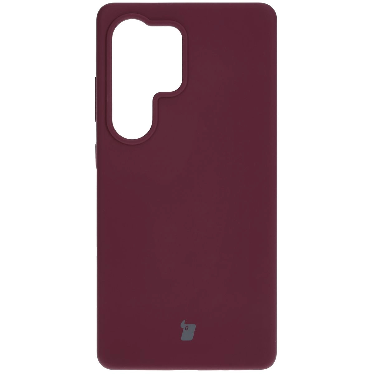 Etui Bizon Silikonowe Soft do Galaxy S25 Ultra Ciemno-fioletowy