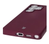 Etui Bizon Silikonowe Soft do Galaxy S25 Ultra Ciemno-fioletowy