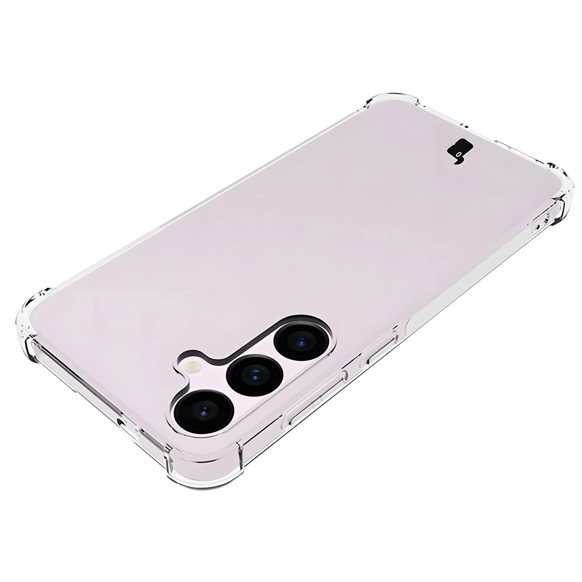 Etui Bizon Elastyczne Salpa do Galaxy S24 Plus Przezroczysty