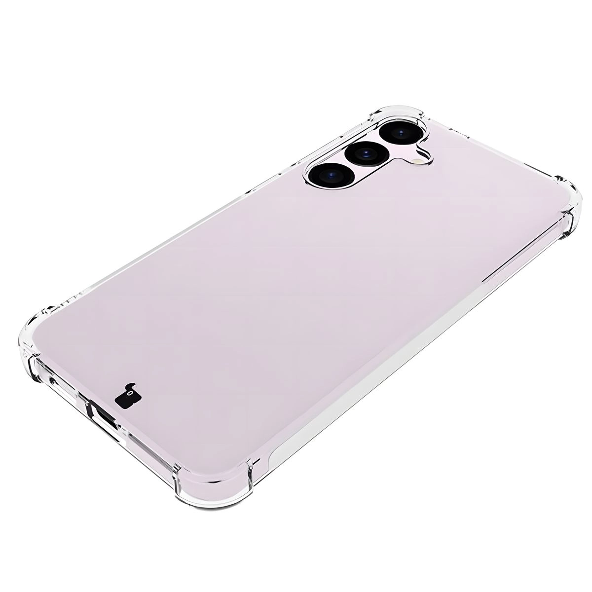 Etui Bizon Elastyczne Salpa do Galaxy S24 Plus Przezroczysty