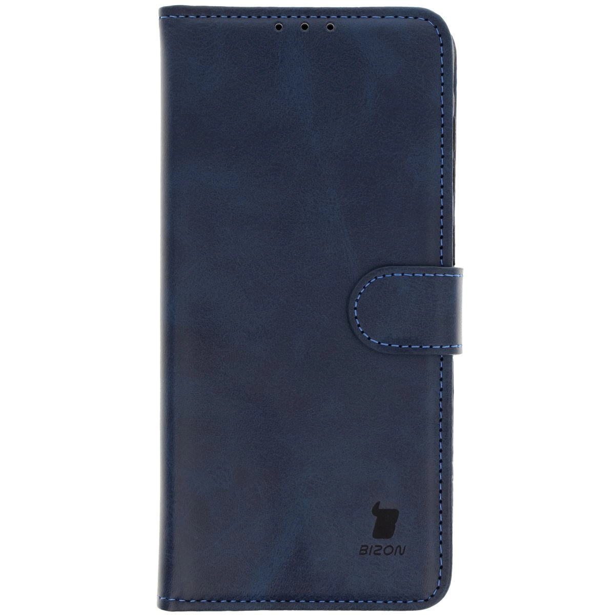 Etui Bizon z klapką Pocket do Galaxy A36 5G Granatowy