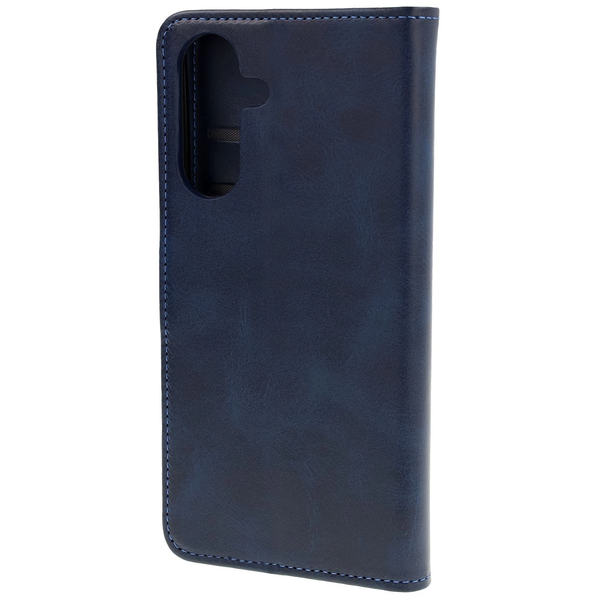 Etui Bizon z klapką Pocket do Galaxy A36 5G Granatowy