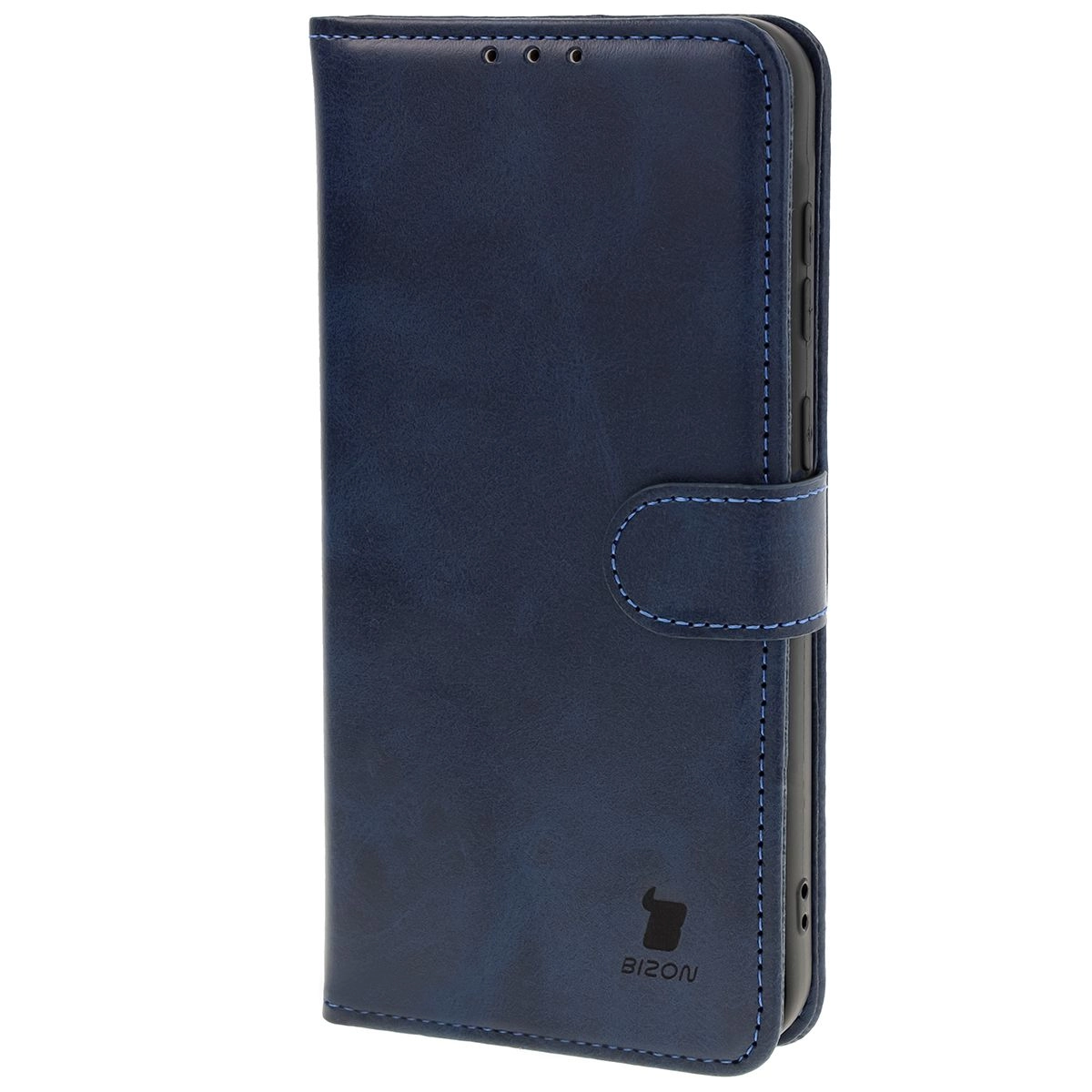 Etui Bizon z klapką Pocket do Galaxy A36 5G Granatowy