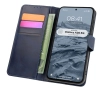 Etui Bizon z klapką Pocket do Galaxy A36 5G Granatowy