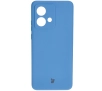 Etui Bizon Silikonowe Soft do Motorola Edge 40 Neo Niebieski