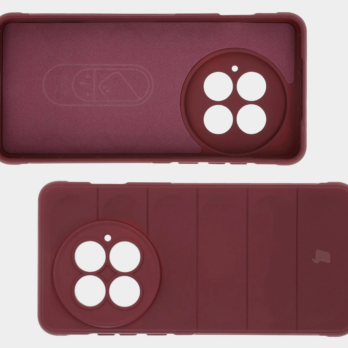 Etui Bizon Tur do OnePlus 13 Ciemnofioletowy