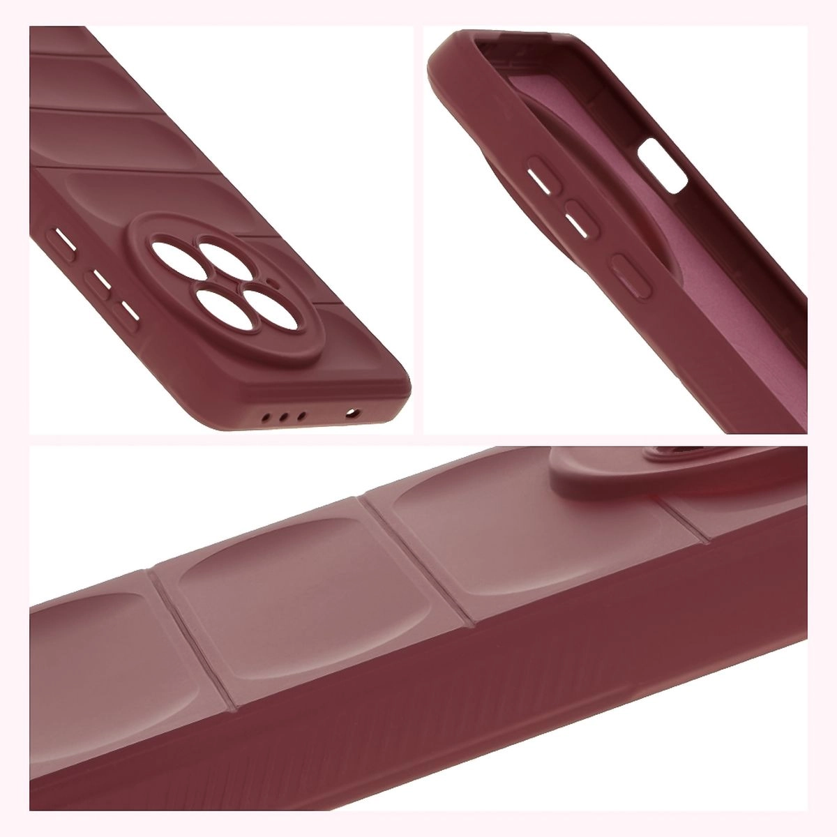 Etui Bizon Tur do OnePlus 13 Ciemnofioletowy