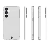 Etui Bizon Elastyczne Salpa do Galaxy A55 5G Przezroczysty
