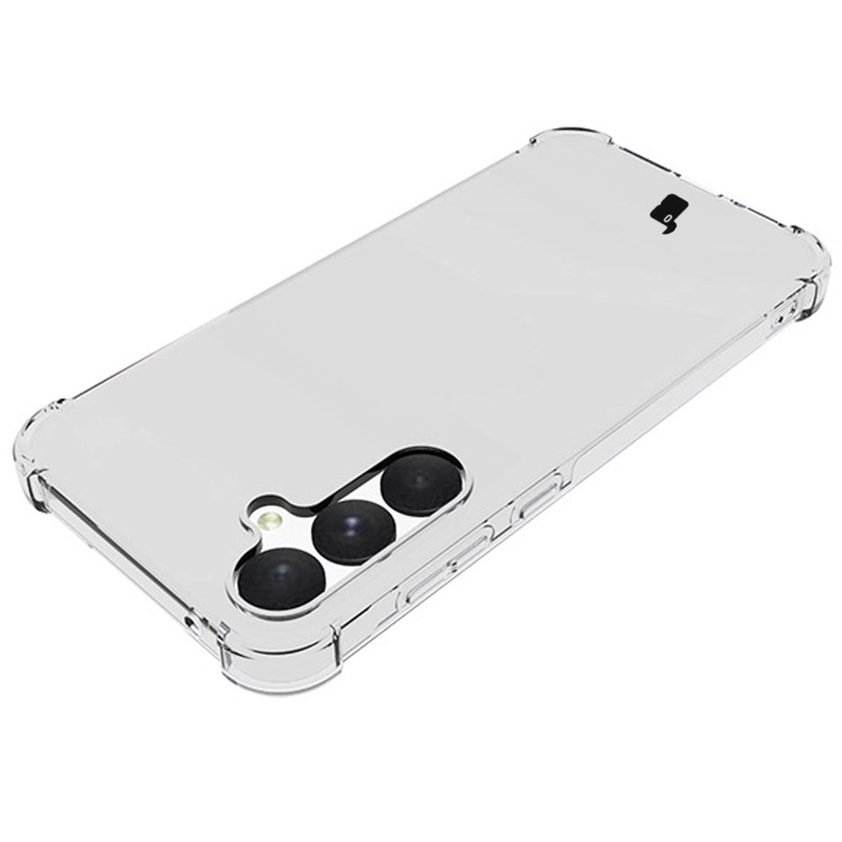 Etui Bizon Elastyczne Salpa do Galaxy A55 5G Przezroczysty