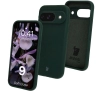 Etui Bizon Silikonowe Soft do Google Pixel 9 Ciemnozielony