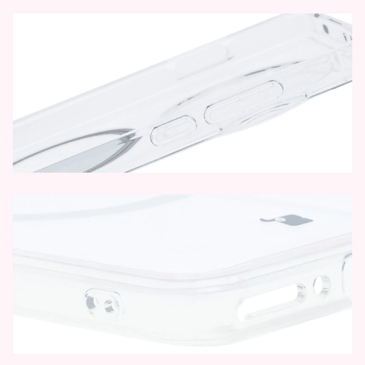 Etui Bizon CrystalO z MagSafe do OnePlus 13 Przezroczyste