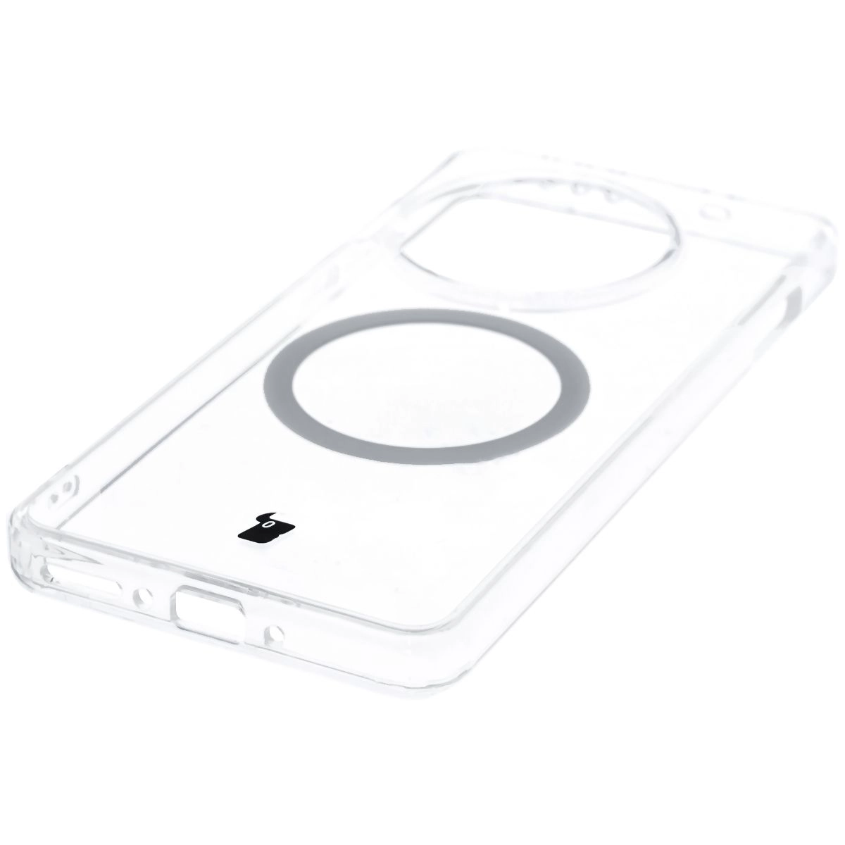 Etui Bizon CrystalO z MagSafe do OnePlus 13 Przezroczyste