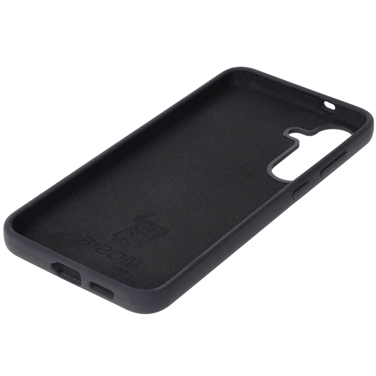 Etui Bizon Silikonowe Soft do Galaxy S25 Plus Czarny