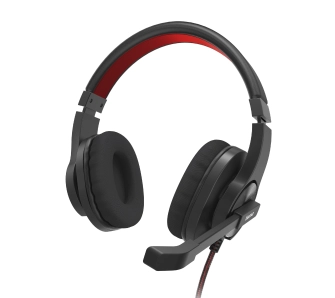 Słuchawki bezprzewodowe z mikrofonem Hama HS-USB400 Nauszne Czarny