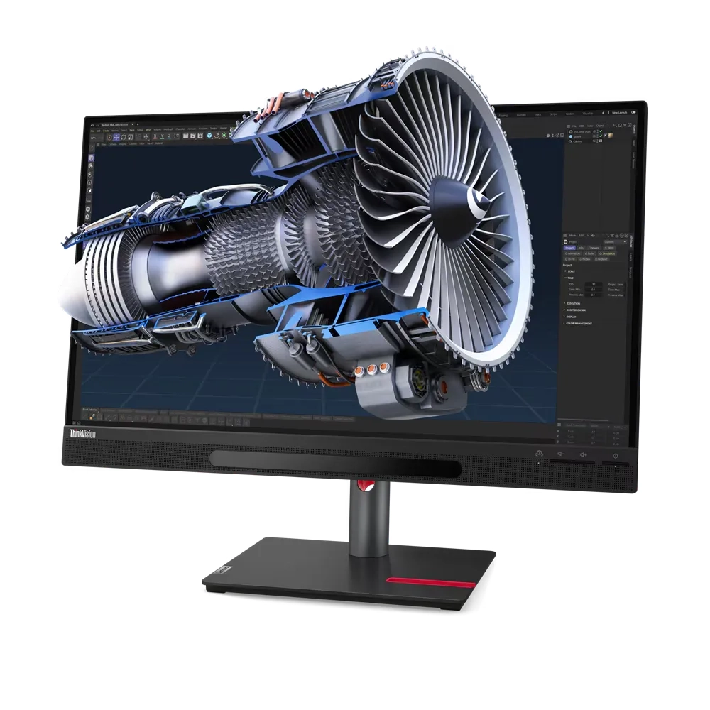 Monitor Lenovo ThinkVision 27 3D (63F1UAT3EU) 27" 4K IPS 60Hz 4ms Profesjonalny Obraz 3D bez okularów