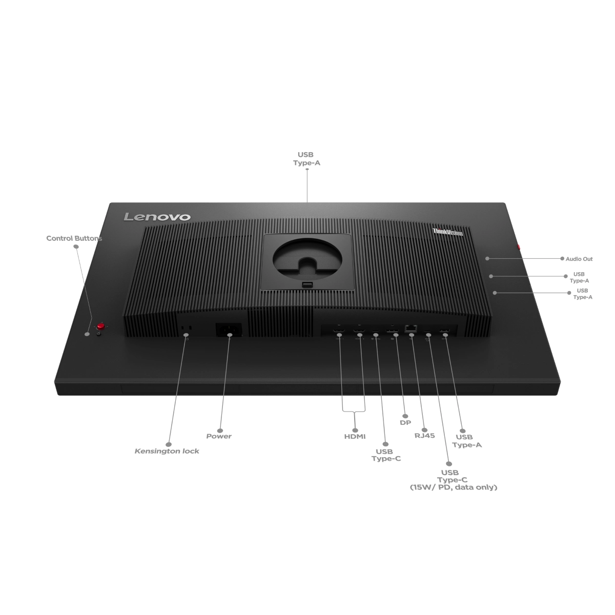 Monitor Lenovo ThinkVision 27 3D (63F1UAT3EU) 27" 4K IPS 60Hz 4ms Profesjonalny Obraz 3D bez okularów