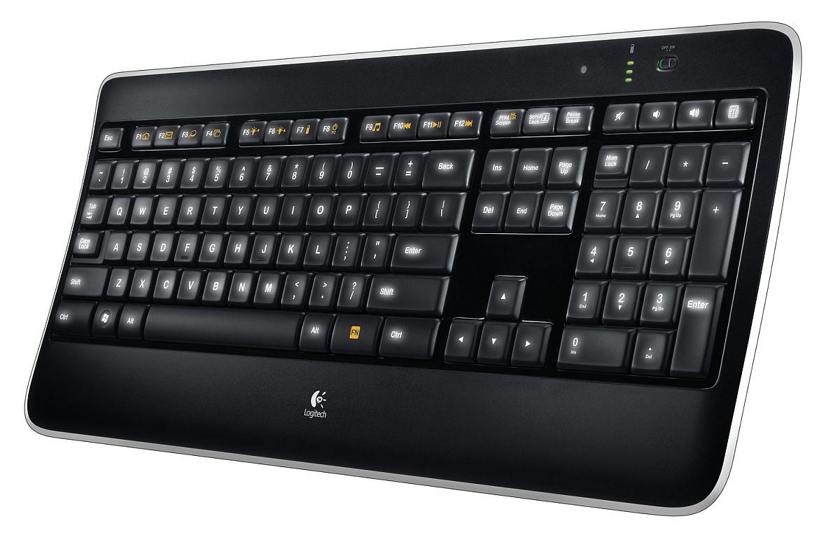 Klawiatura Logitech Wireless Illuminated K800