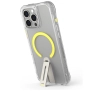 Etui Skinarma Helix Magnetic Charging 360 Rotating Stand do iPhone 16 Pro Przezroczysty