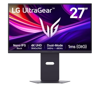 Monitor LG UltraGear 27G850A 27" 4K Nano IPS Black Dual Mode 240Hz/480Hz 1ms Gamingowy