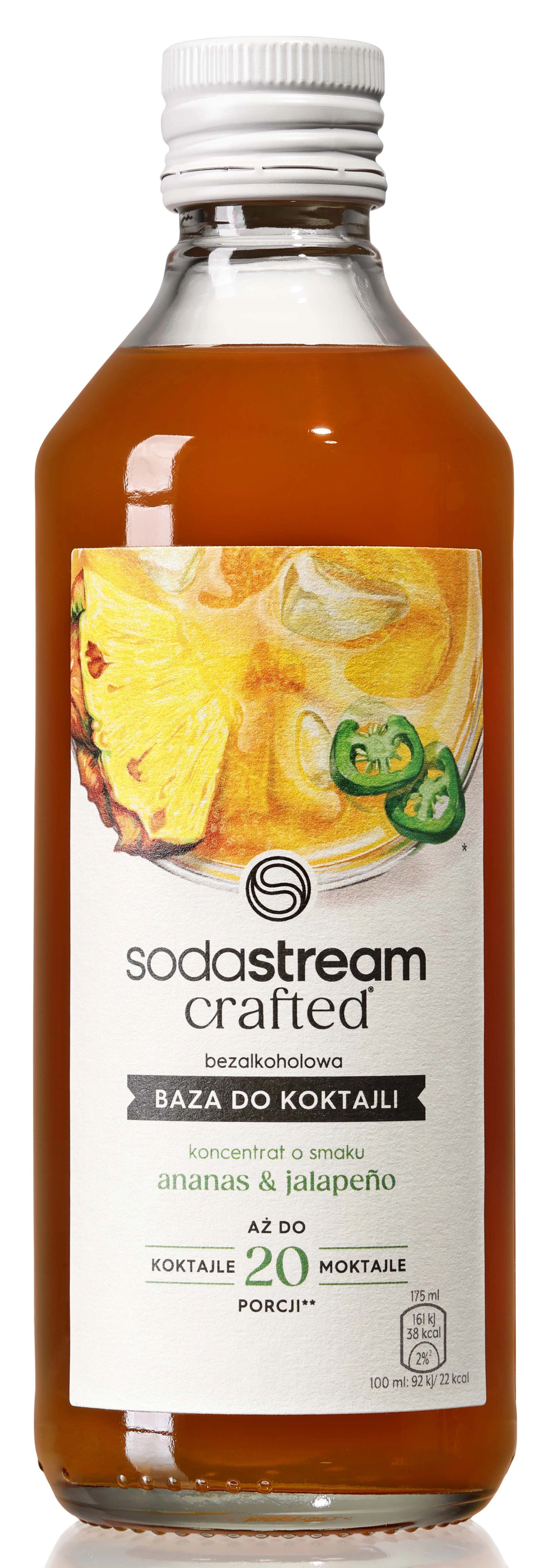 Syrop Sodastream Crafted Ananas & Jalapeño