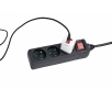 Listwa Hama P2223744 "STANDARD" 3 Gniazda 3m Czarny