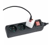 Listwa Hama P2223744 "STANDARD" 3 Gniazda 3m Czarny