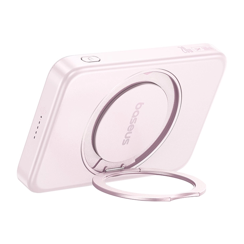 Powerbank Baseus PicoGo Qi2 5000mAh 20W Różowy