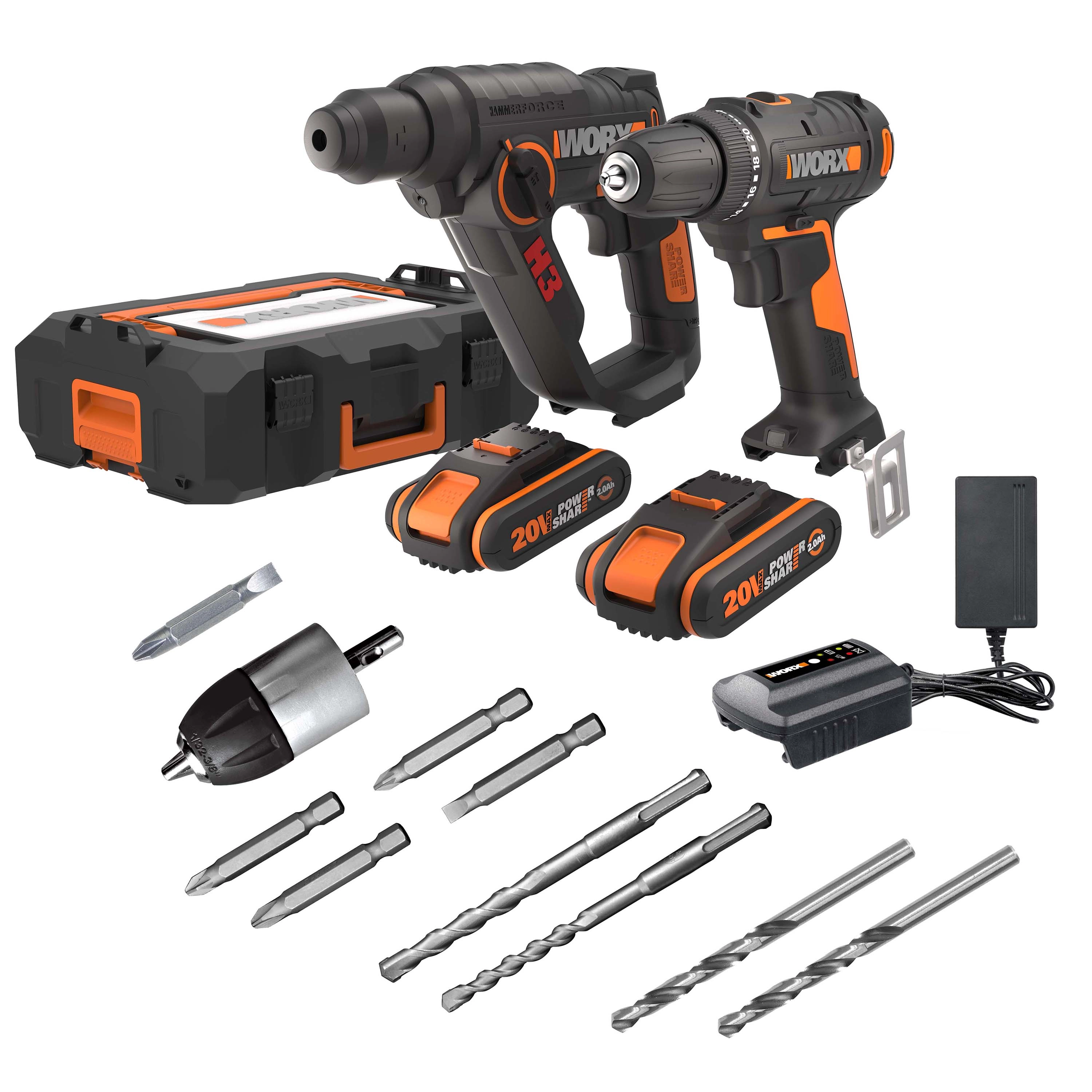 Zestaw Worx WX390 + WX101