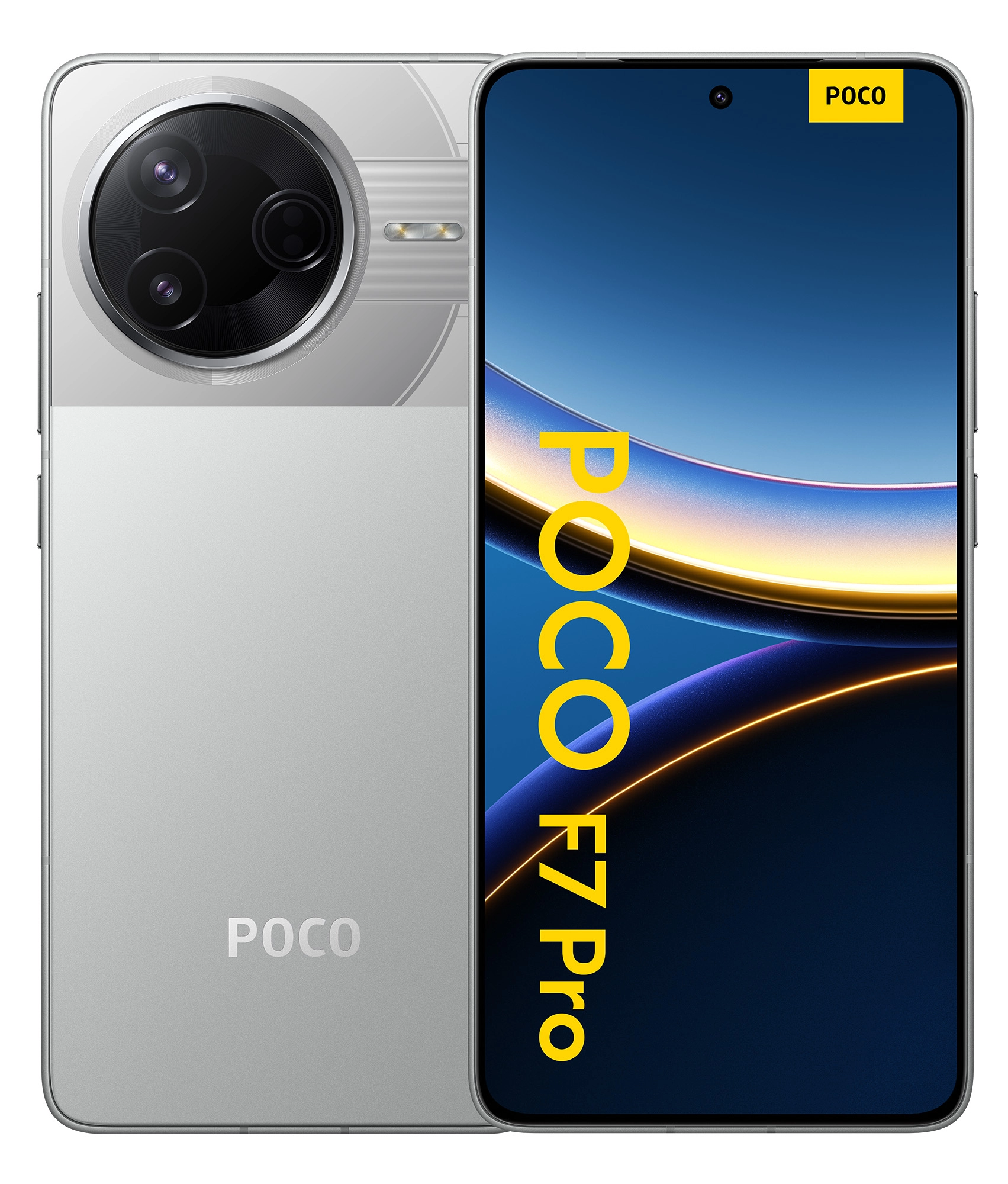 Smartfon POCO F7 Pro 5G 12/512GB 6,67" 120Hz 50Mpix Srebrny